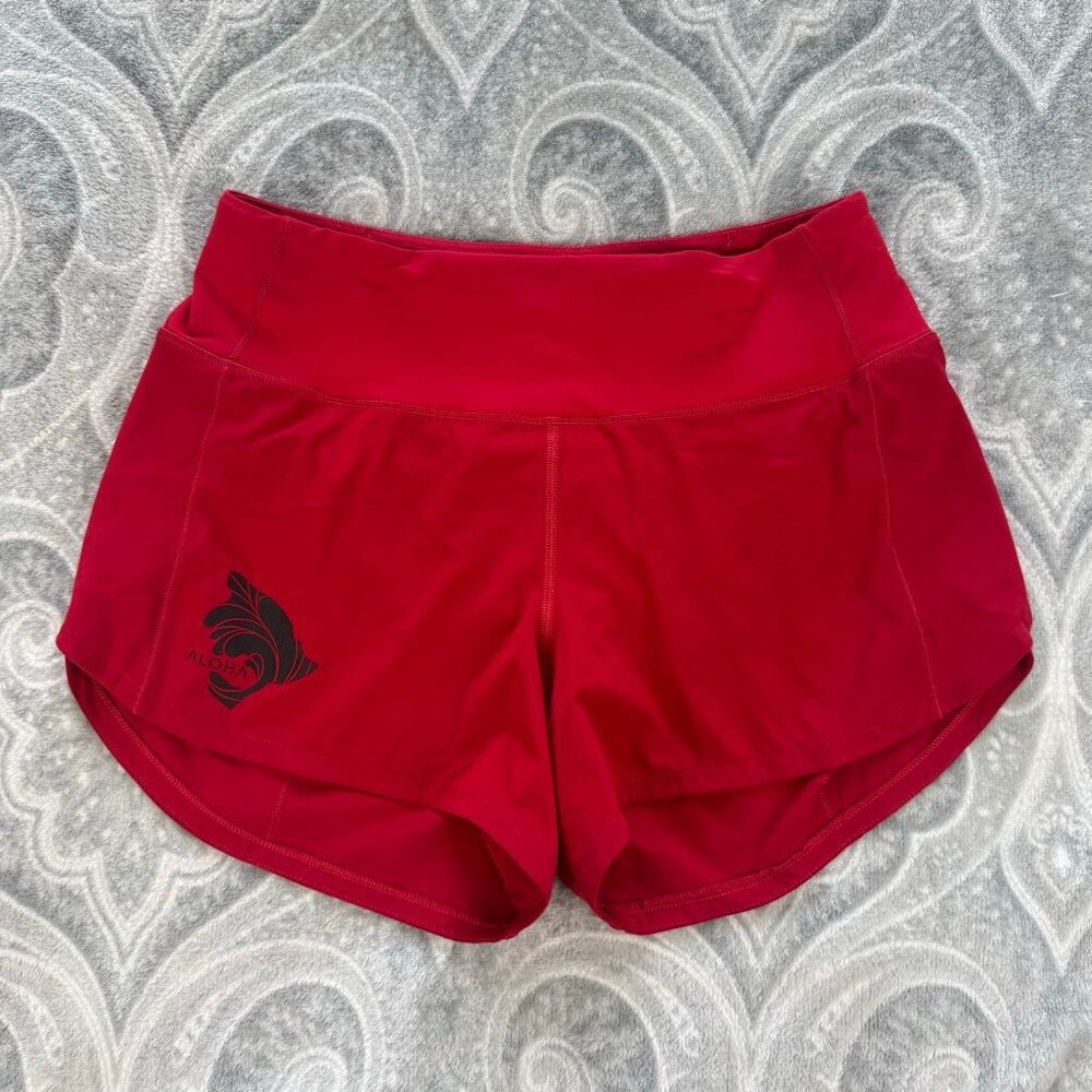 Womens Lululemon Hawaii Exclusive Speed Up Short (Long)